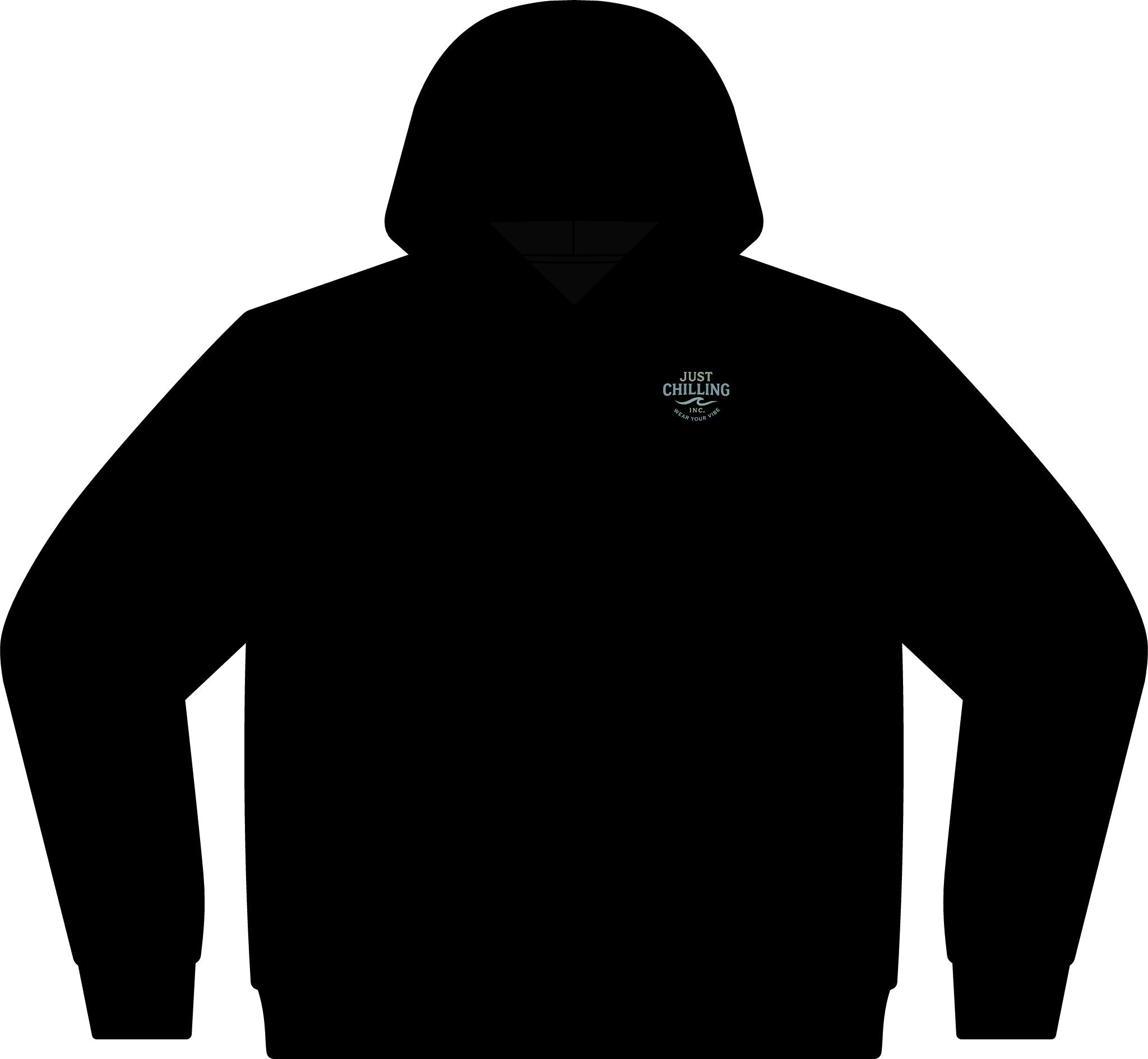 Focus Align Live Unbothered Hoodie — Motivational Palm Tree Graphic Hoodie