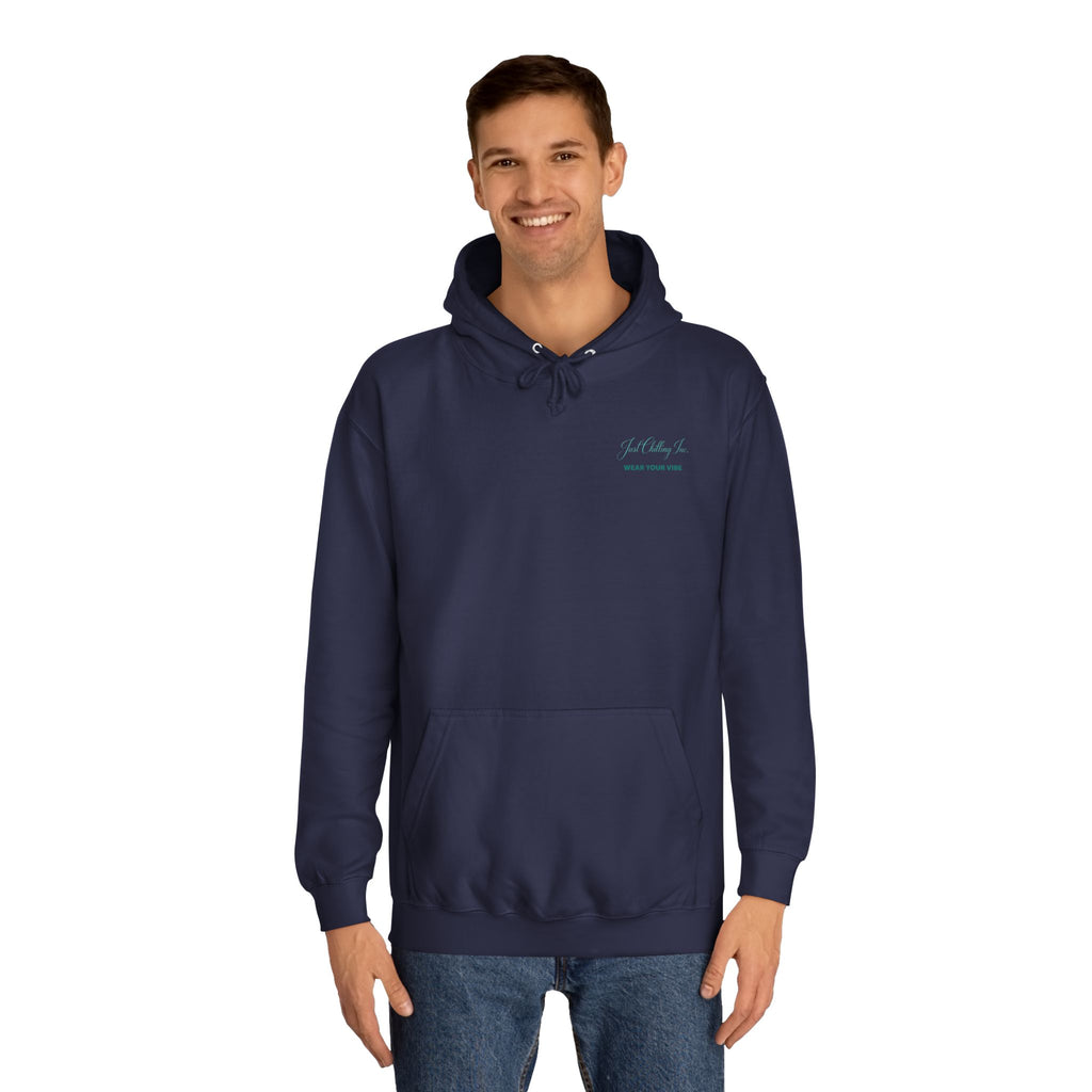 Iowa State Hoodie — 'Iowa Just Chilling' Retro Landscape College Sweatshirt