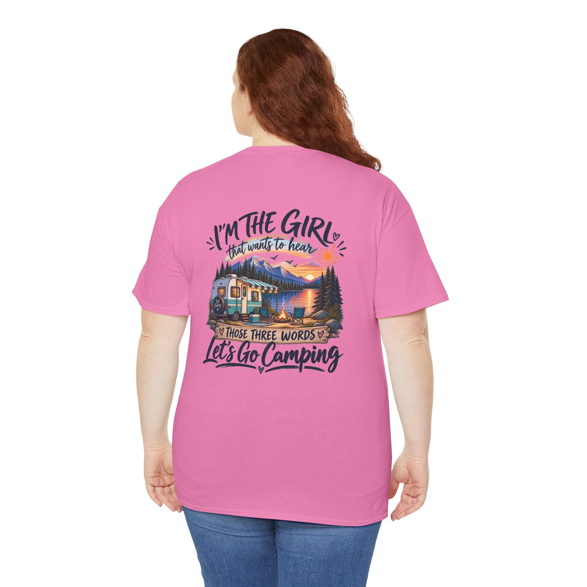I’m the Girl Let’s Go Camping Garment-Dyed Tee