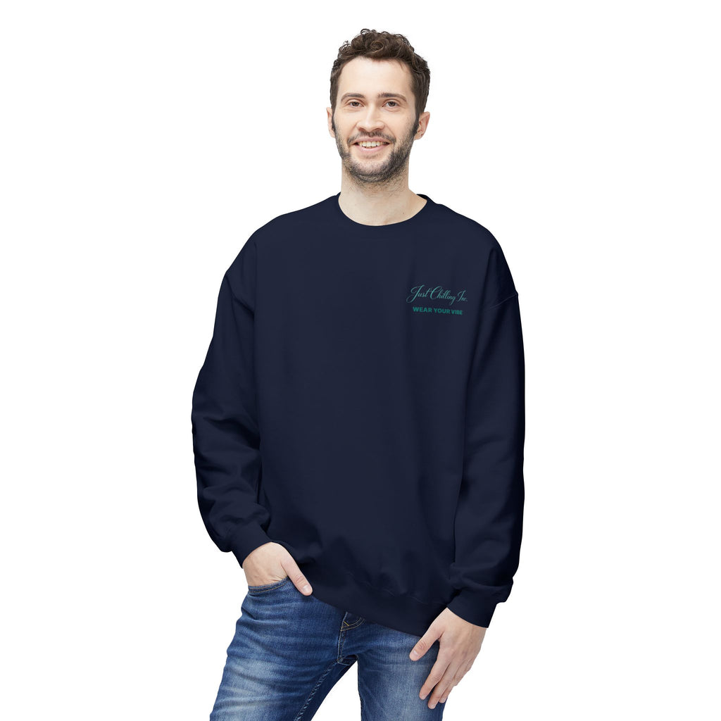 Sweatshirt — "Good Mind, Good Vibes, Good Life" Inspirational Crewneck
