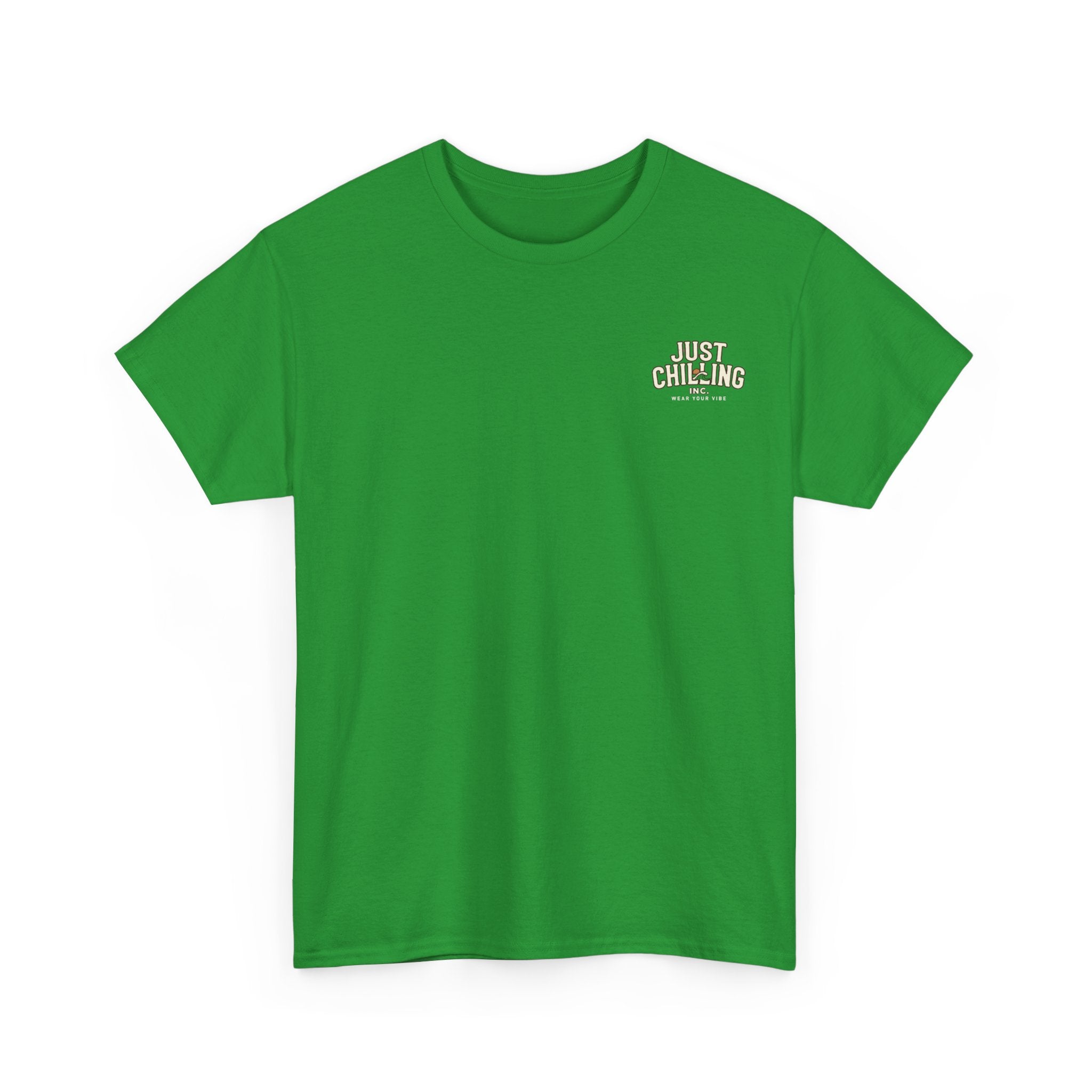 Just Chillin' Inc. Campfire Gathering T-Shirt | Outdoor Tee