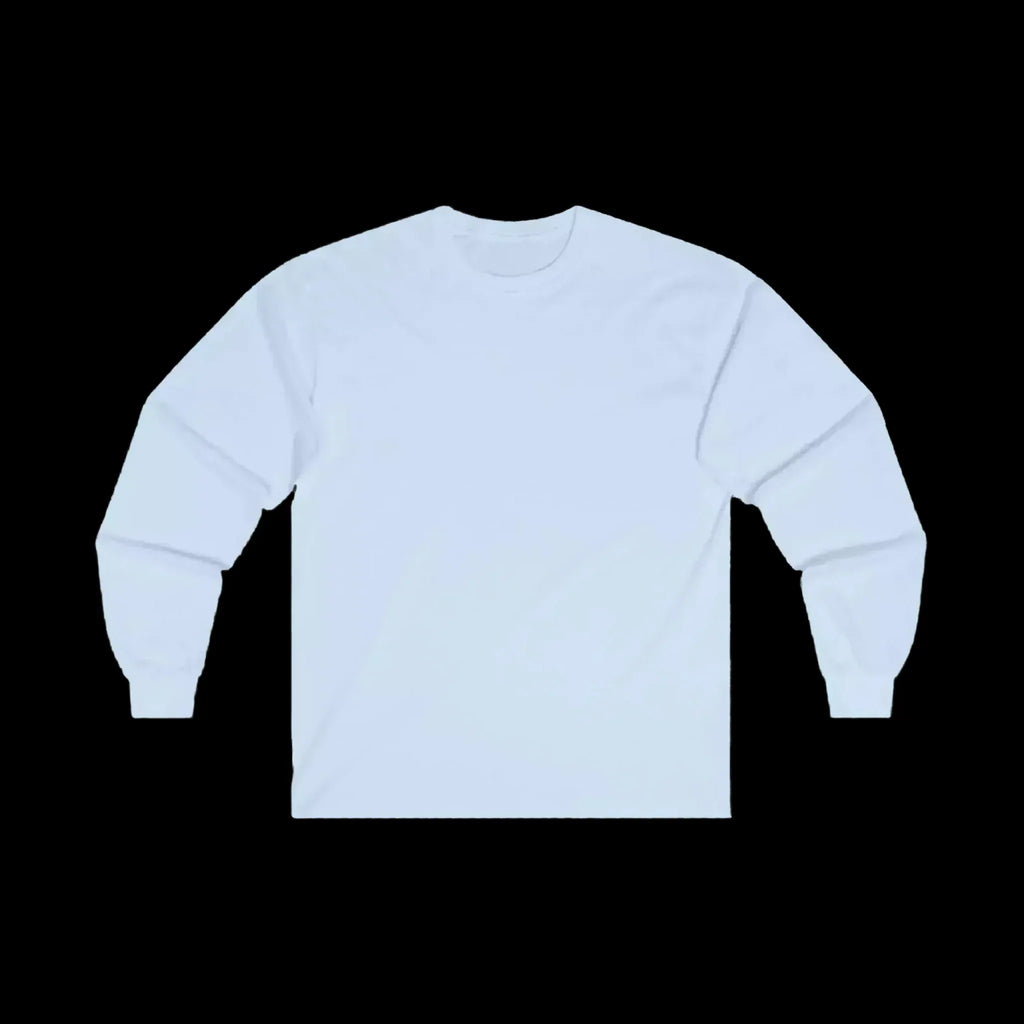 Cotton Long Sleeve Tee - Unisex Classic Fit Fishing Shirt With Durable Seams - Just Chilling Inc.