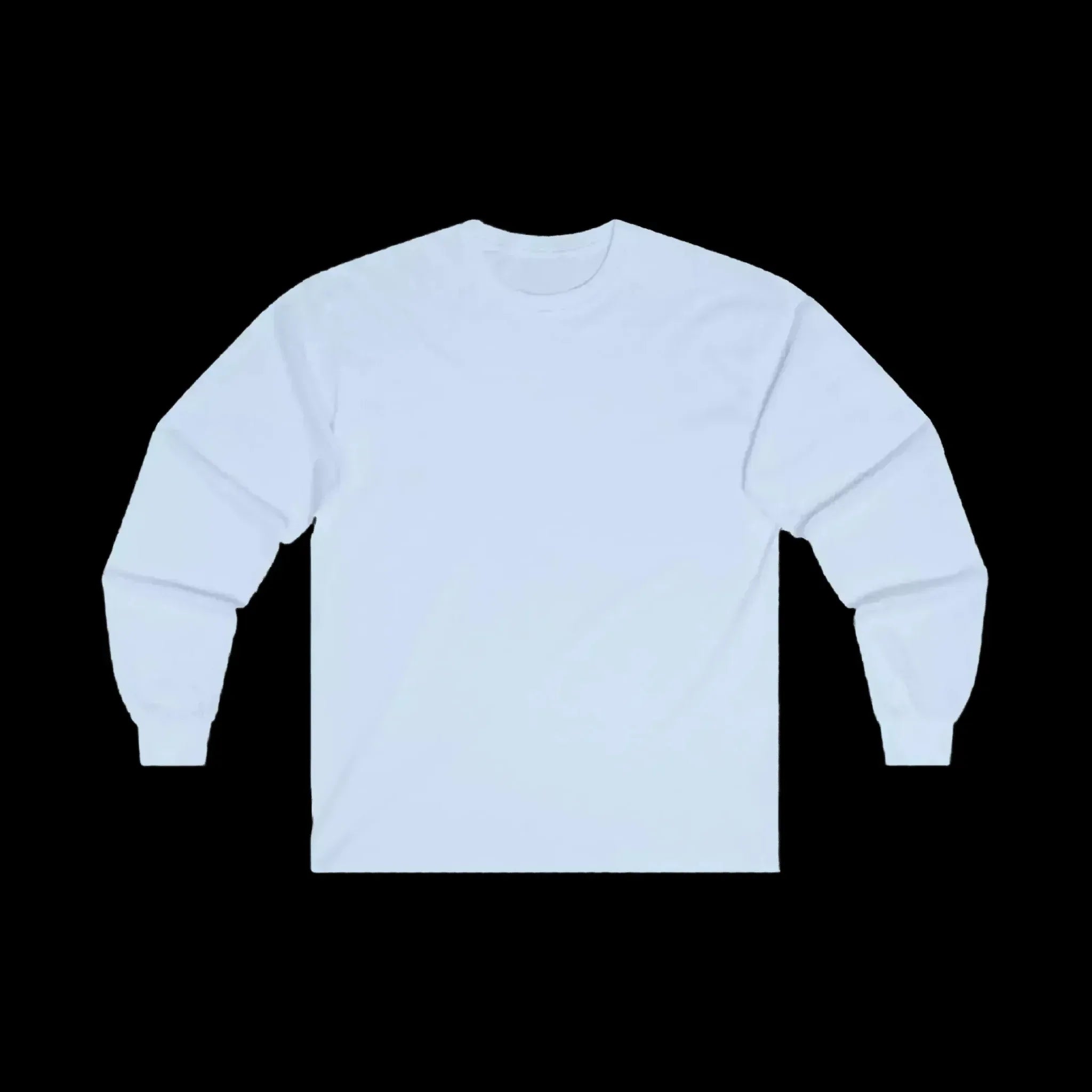 Cotton Long Sleeve Tee - Unisex Classic Fit Fishing Shirt With Durable Seams - Just Chilling Inc.