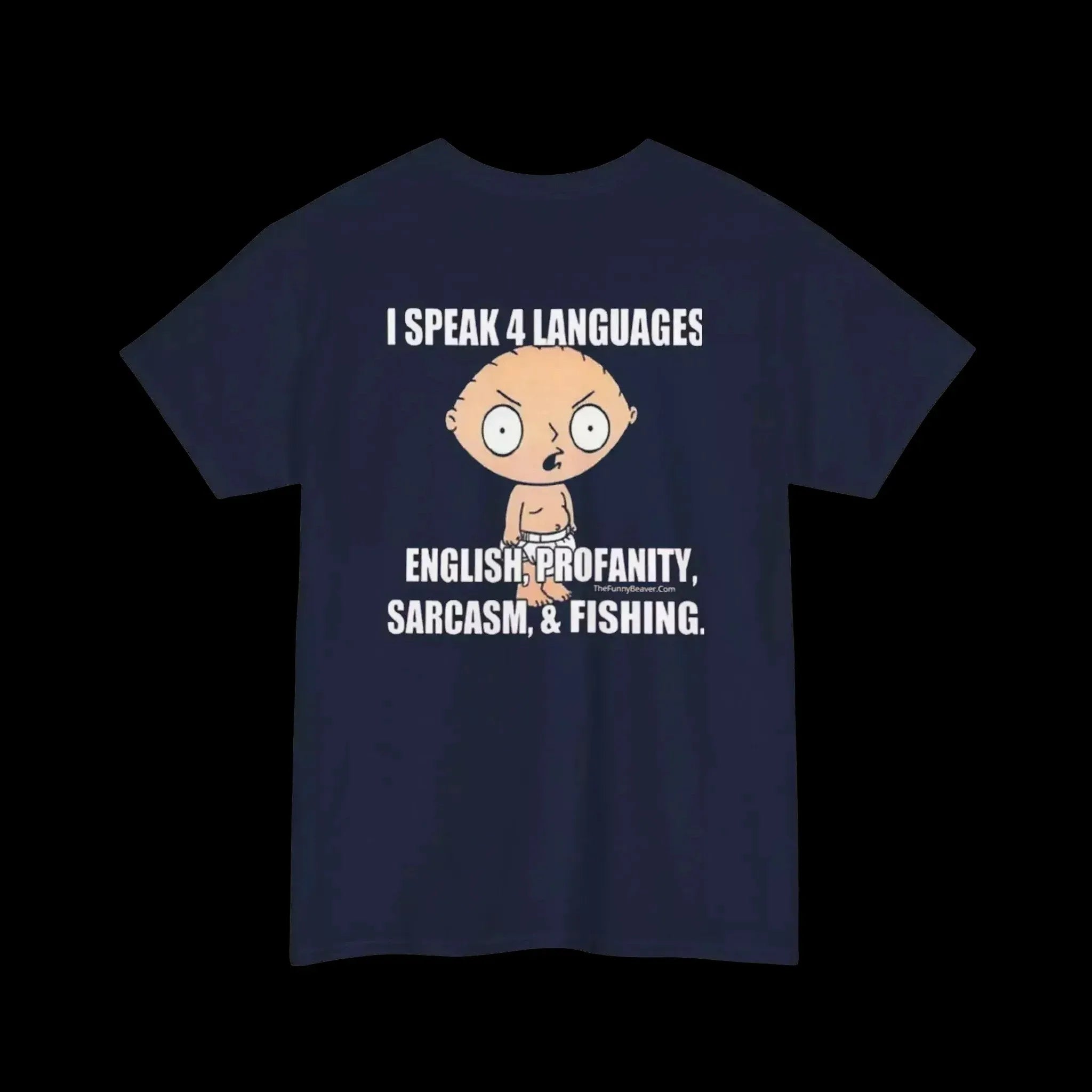 Heavy Cotton Tee – Classic Fit T-Shirt With Tear Away Label & Crew Neck - Just Chilling Inc.