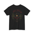 Just Chillin' Inc. Campfire Gathering T-Shirt | Outdoor Tee