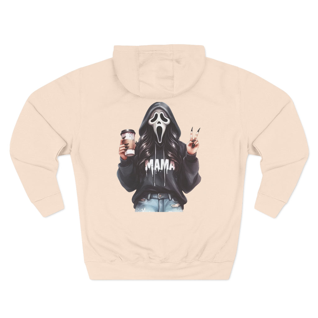 Three-Panel Fleece Hoodie mama rocking her dark side
