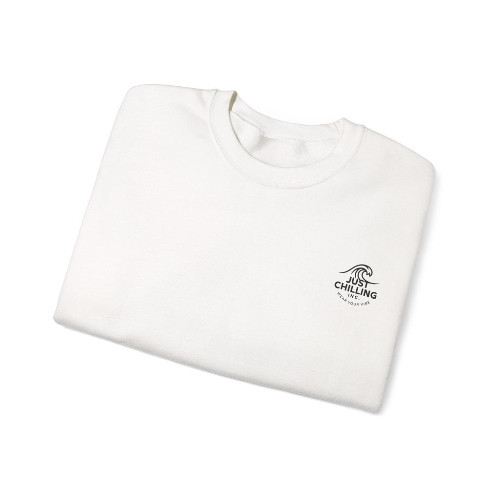 Collect Moments Not Things Crewneck Sweatshirt — Inspirational Graphic Sweatshirt