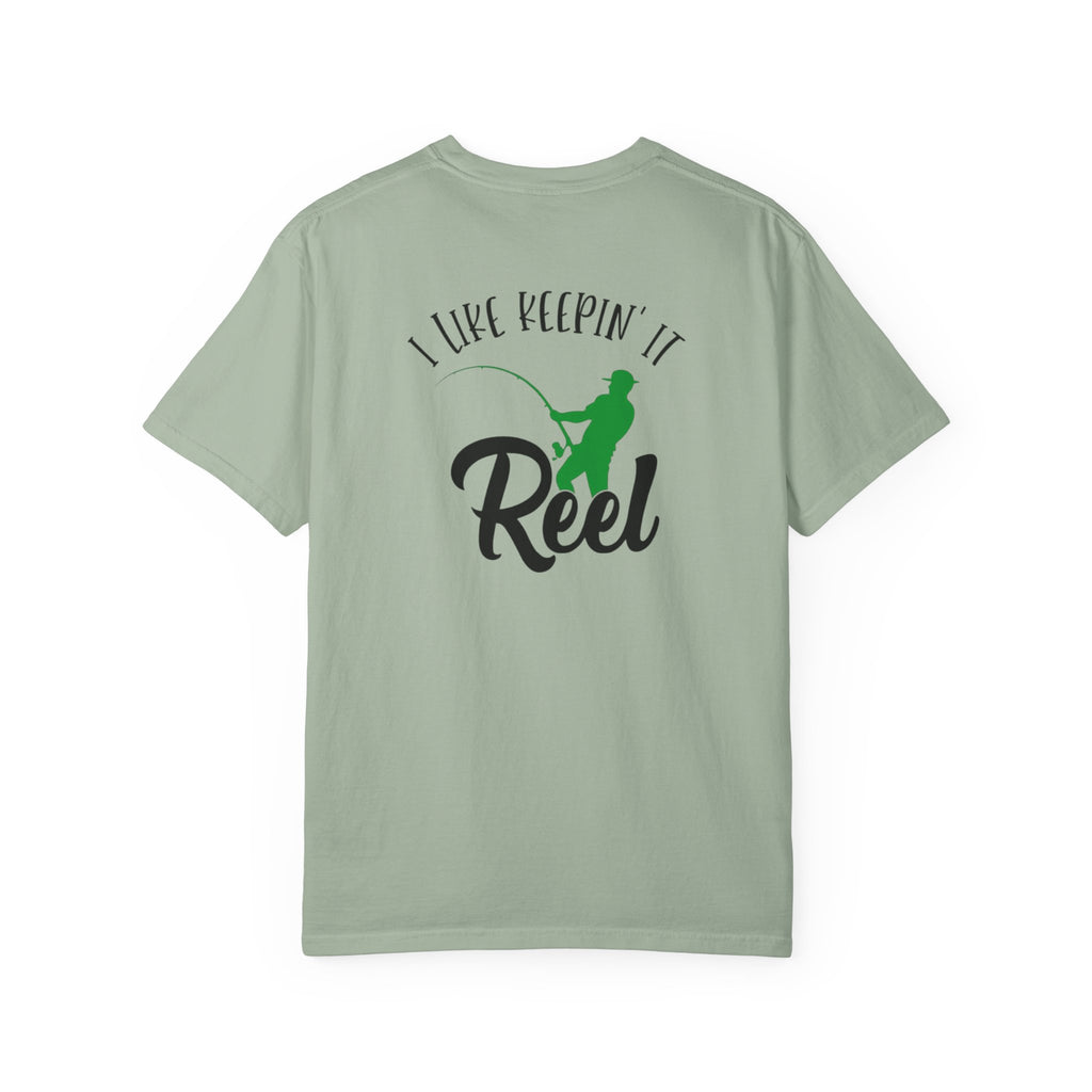 T-shirt -I like to keep it reel fishing t-shirt