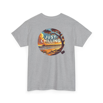 Garment Dyed Tee – Unisex Cotton Shirt With Alabama Outdoors Design