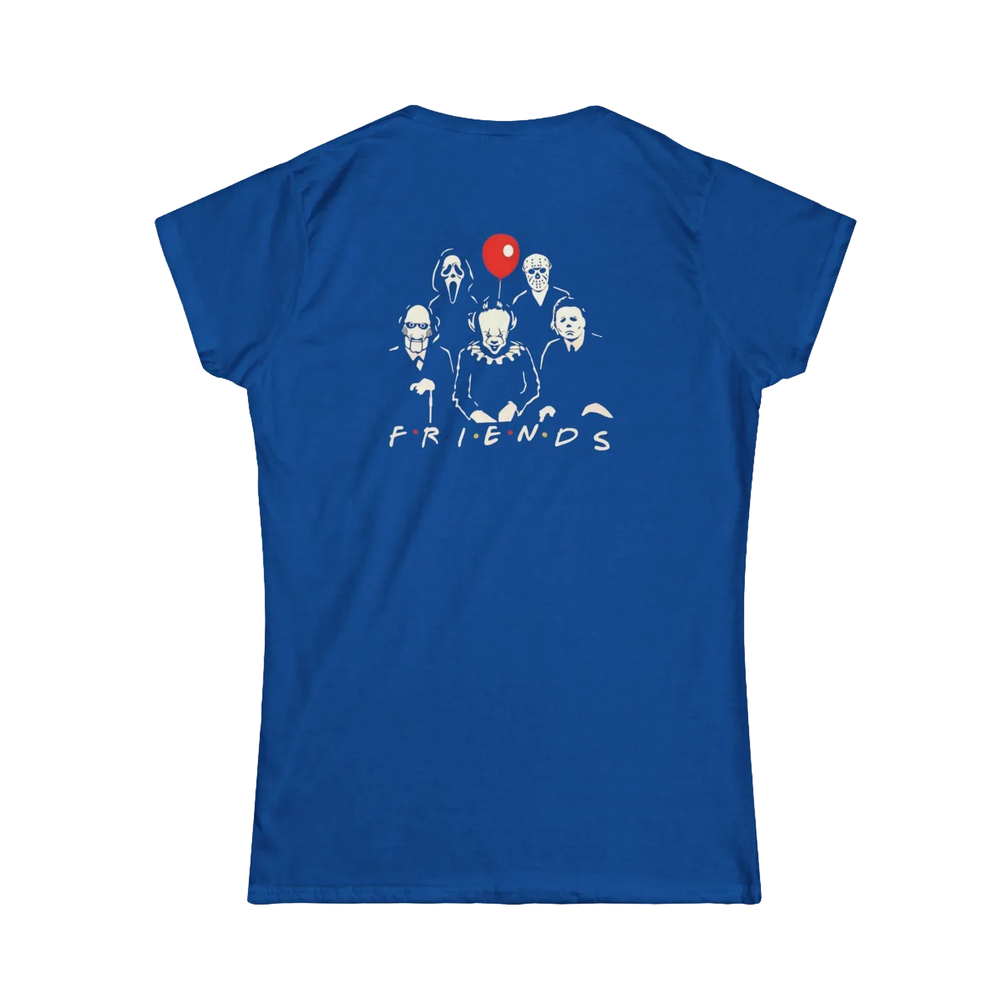 Horror Movie T-Shirt – Creepy Friends Graphic Tee | Premium Cotton USA Made - Just Chilling Inc.