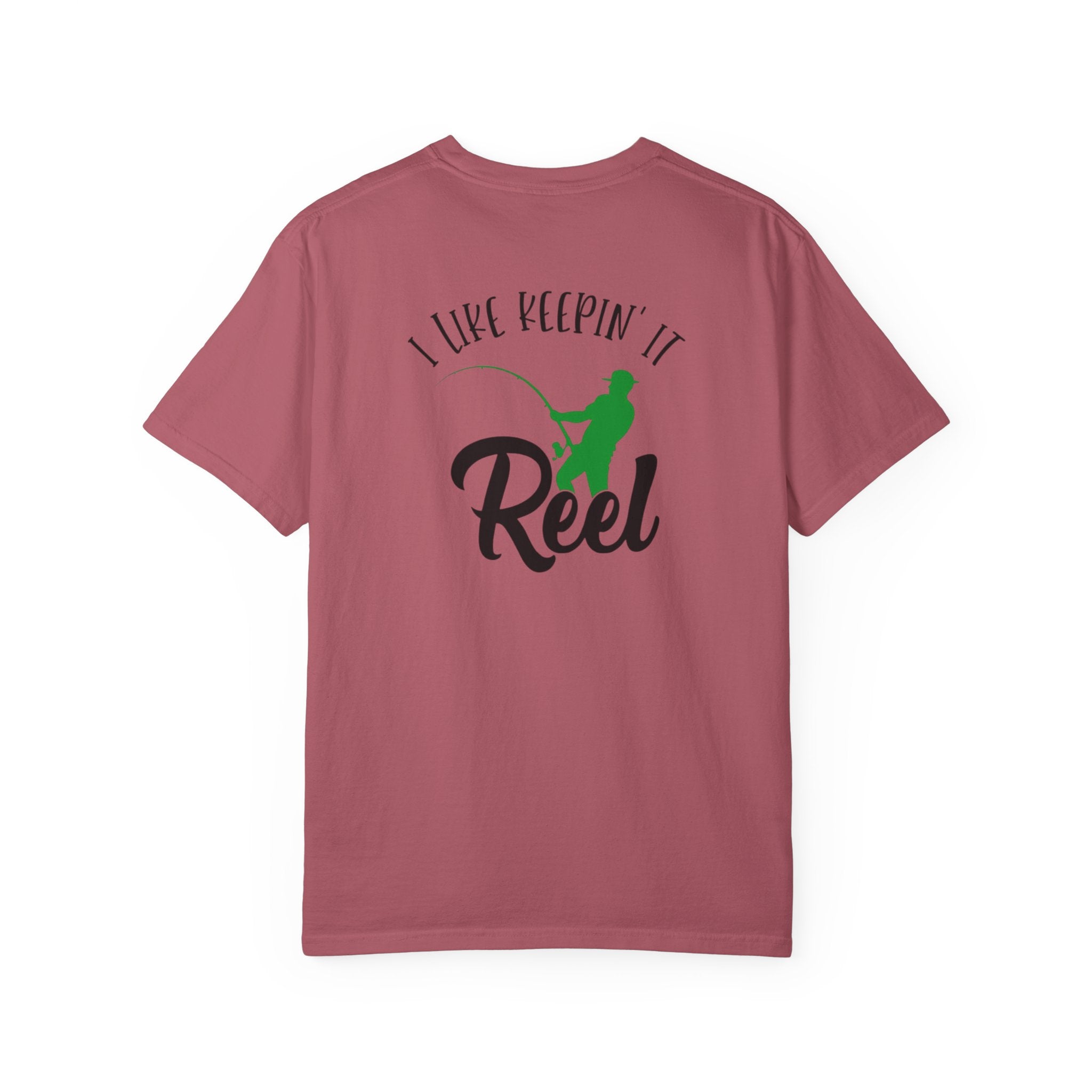 T-shirt -I like to keep it reel fishing t-shirt