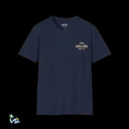 American Flag T-Shirt – Unisex Softstyle Tee With Soldier Silhouette Design - Just Chilling Inc.