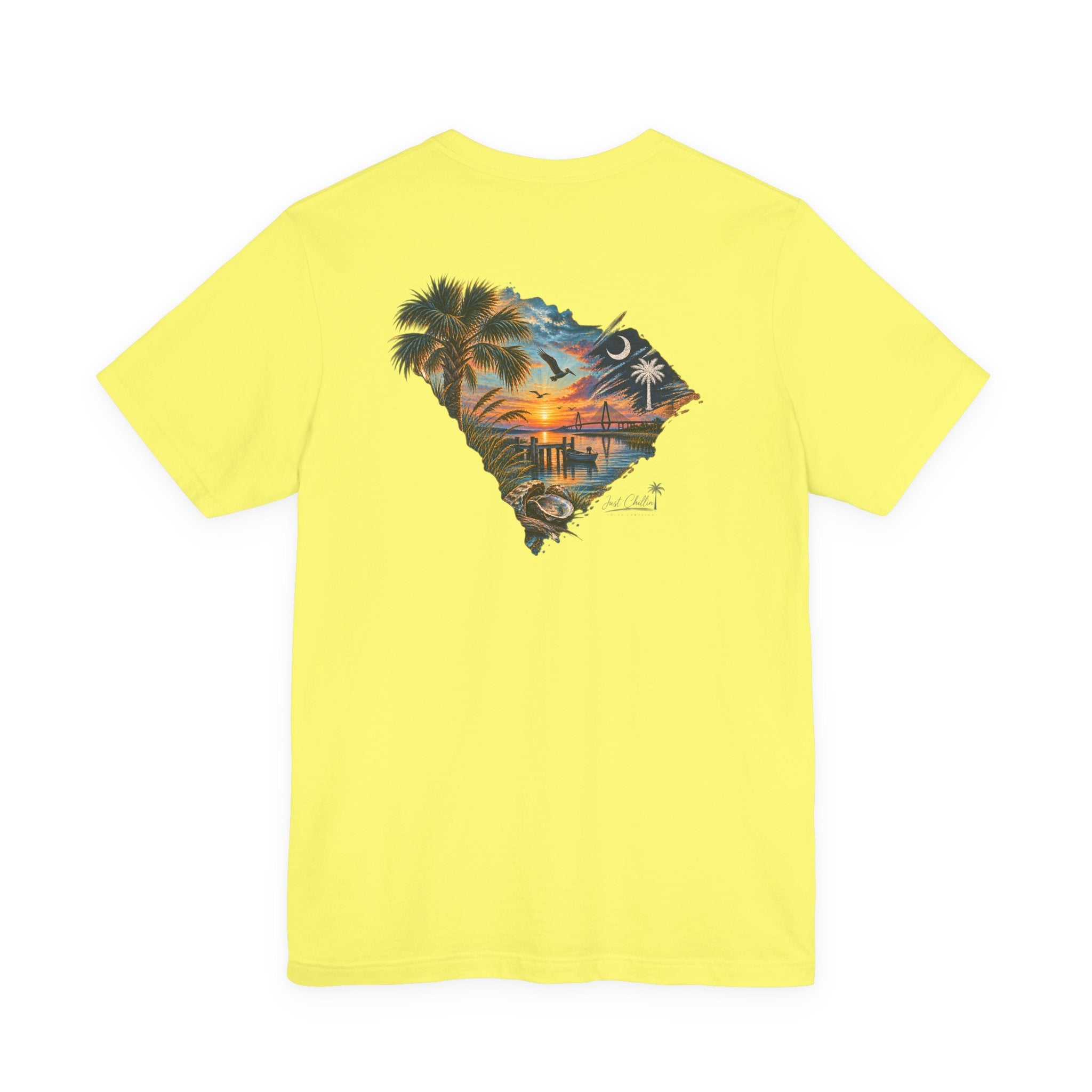 South Carolina Sunset Beach T-Shirt — Coastal Palmetto State Graphic Tee