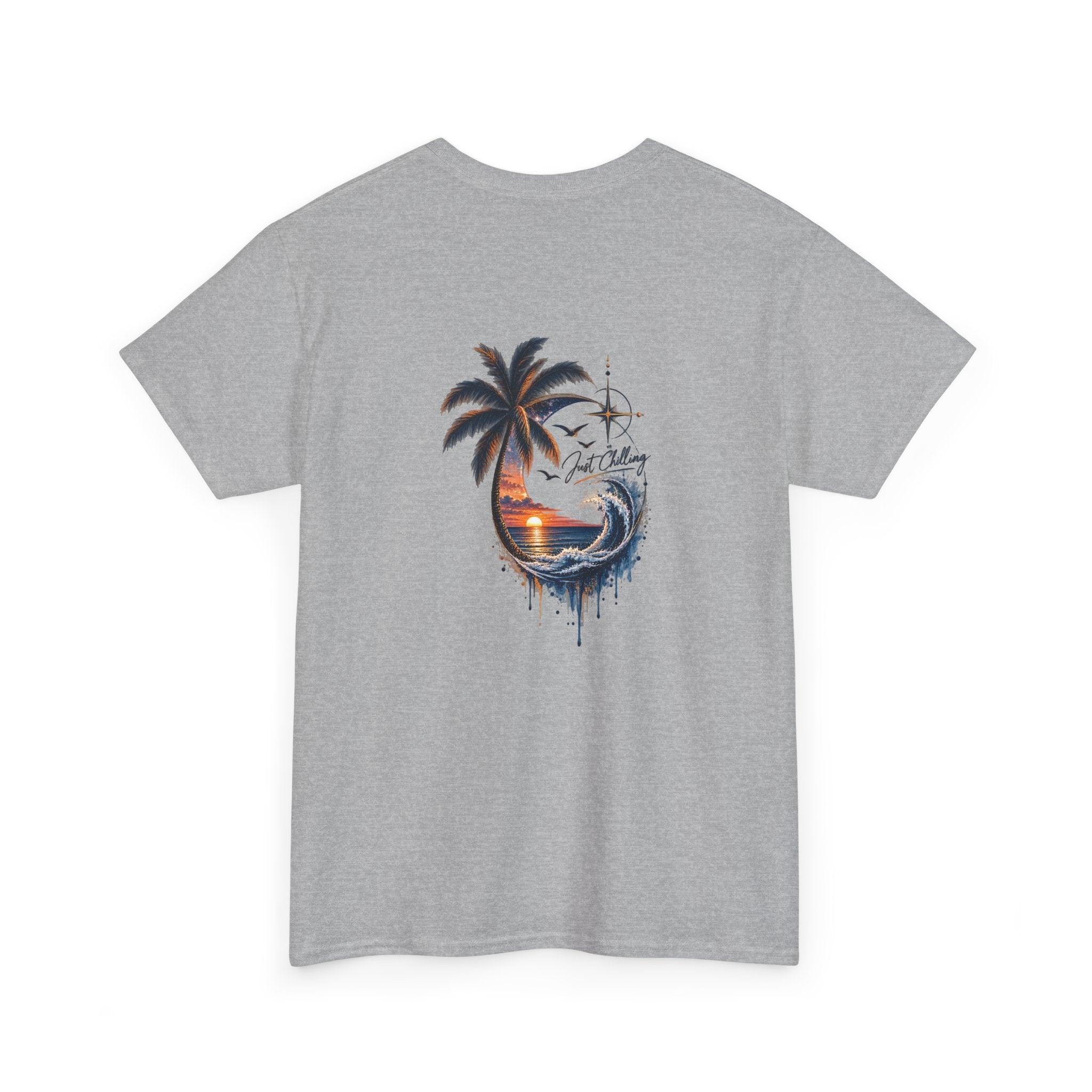 Just Chilling Coastal Sunset Tee