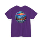 Just Chilling Beach Sunset T-Shirt — Relaxed Vibes Tee North Carolina Vibes