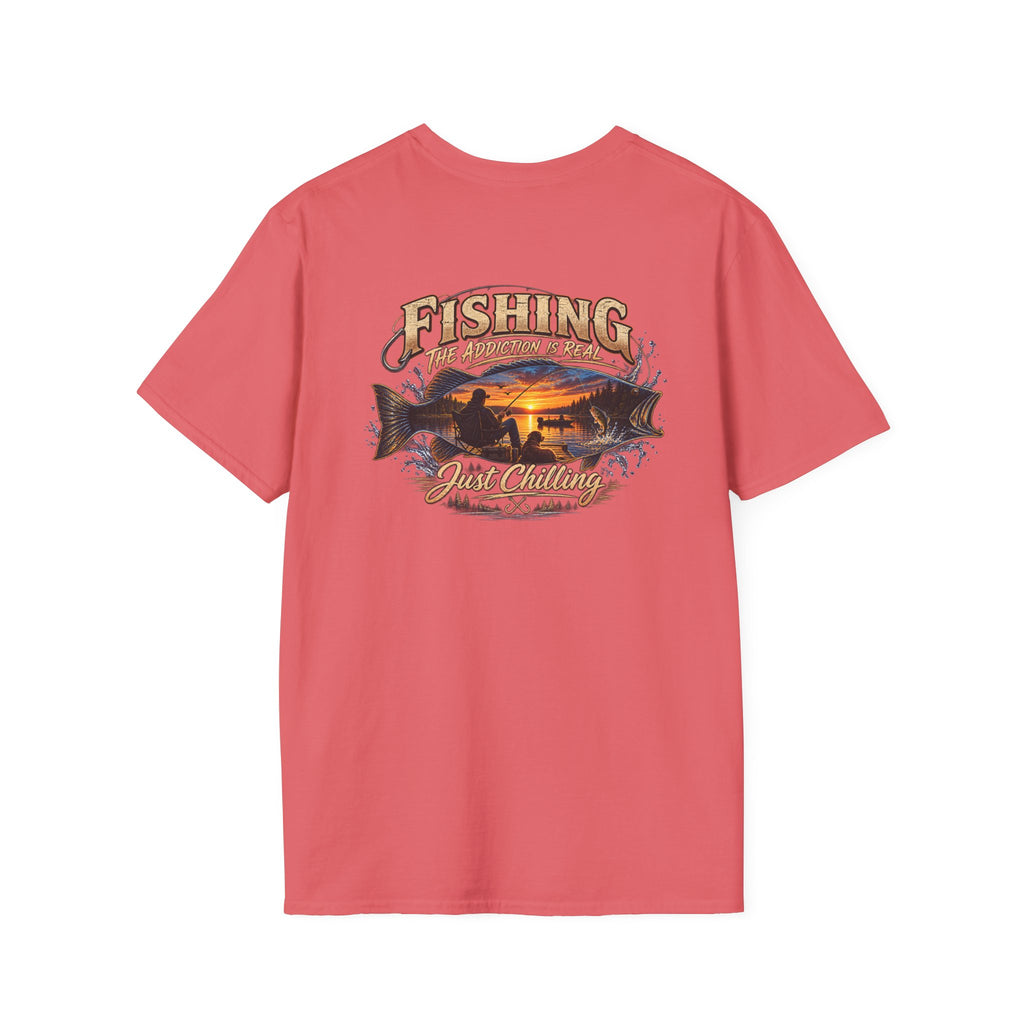 Fishing Addiction Unisex Softstyle T-Shirt | Just Chilling Tee for Anglers | Gift for Fishing Lovers, Outdoorsmen, Father's Day, [...]