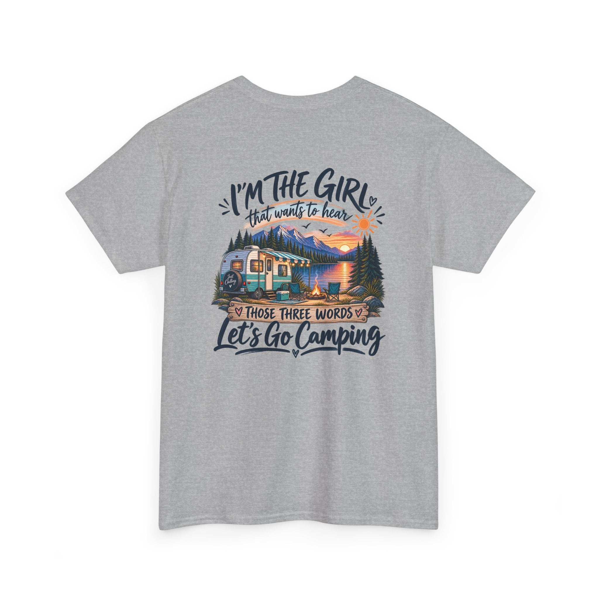 I’m the Girl Let’s Go Camping Garment-Dyed Tee