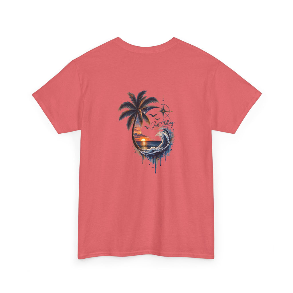 Just Chilling Coastal Sunset Tee