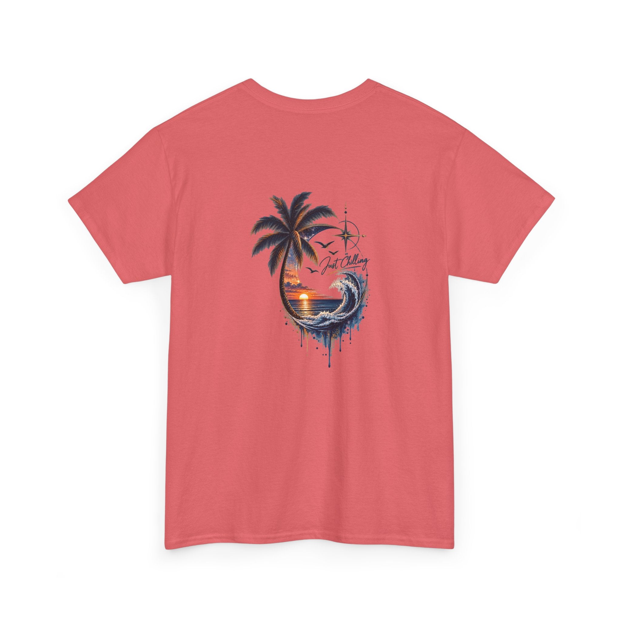 Just Chilling Coastal Sunset Tee