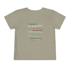 Toddler Short Sleeve Tee – Autism Support Shirt | Soft Cotton Kids T-Shirt - Just Chilling Inc.