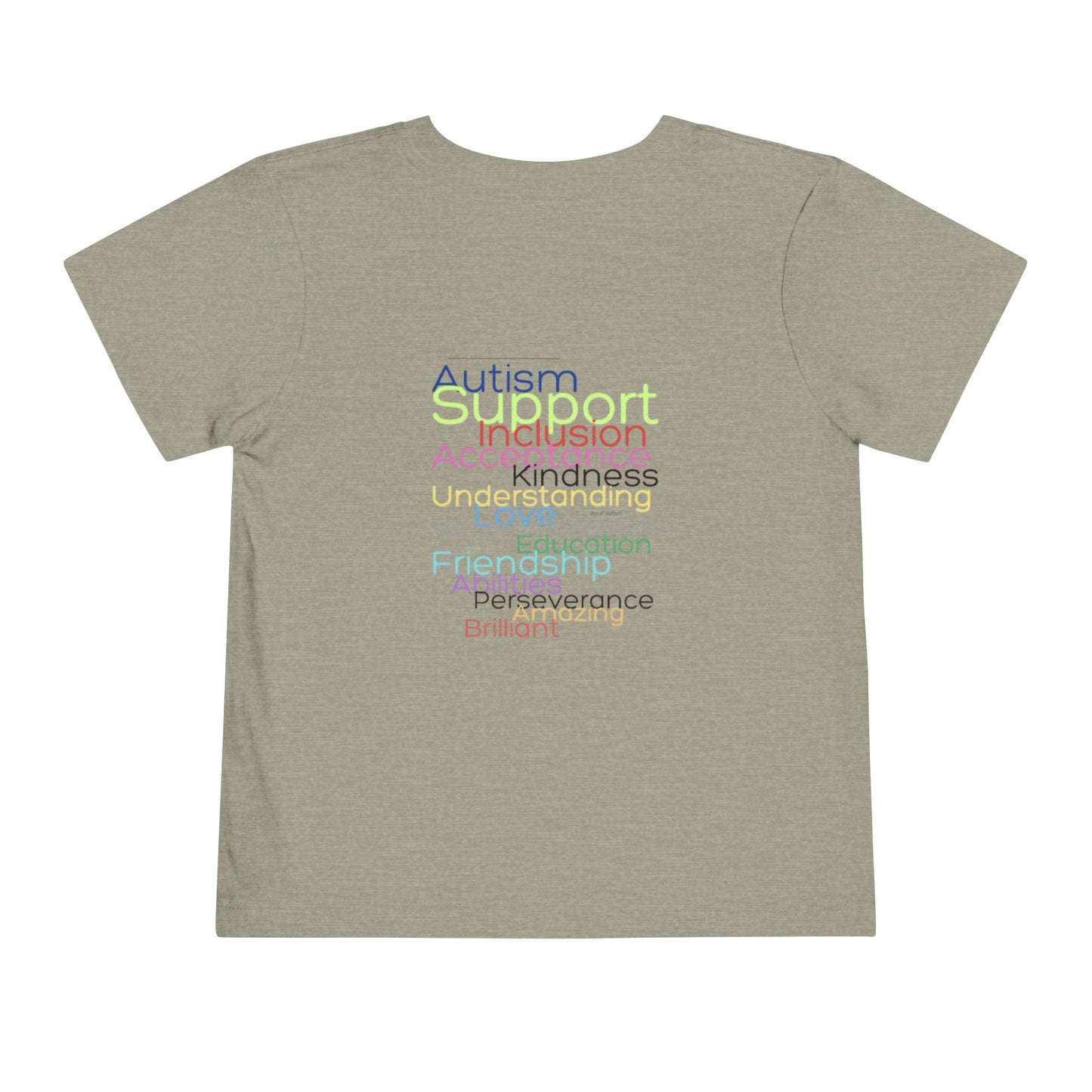 Toddler Short Sleeve Tee – Autism Support Shirt | Soft Cotton Kids T-Shirt