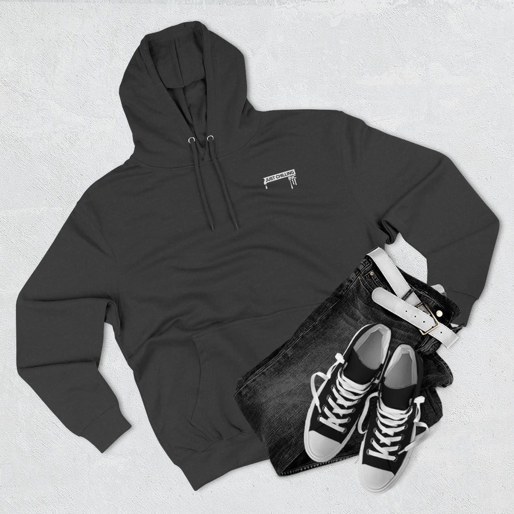 Three-Panel Fleece Hoodie mama rocking her dark side