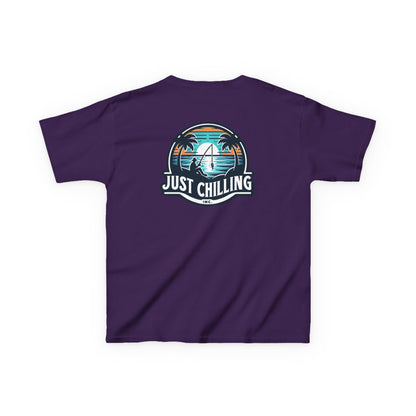 Kids Heavy Cotton™ Tee just chilling fishing tee
