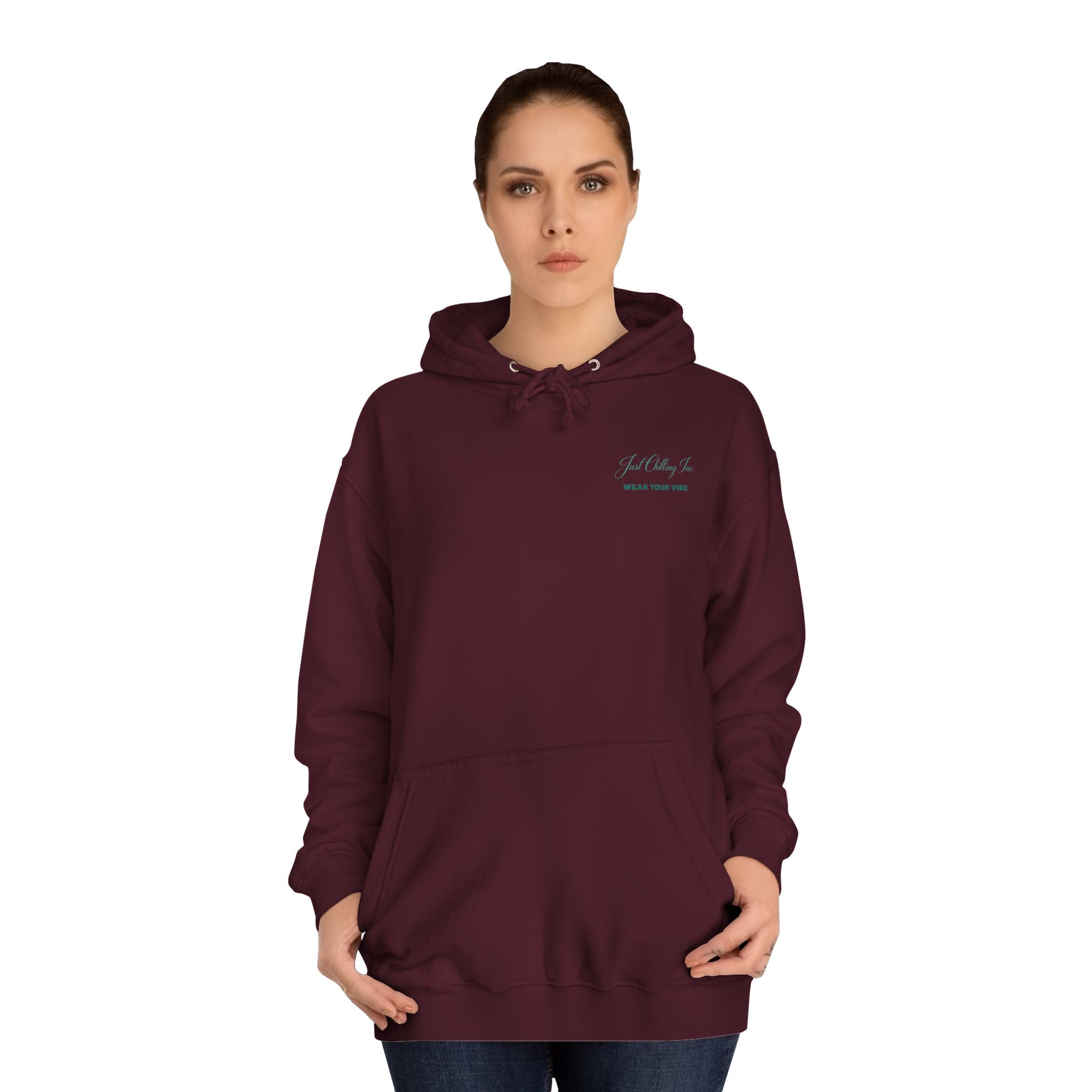 Iowa State Hoodie — 'Iowa Just Chilling' Retro Landscape College Sweatshirt