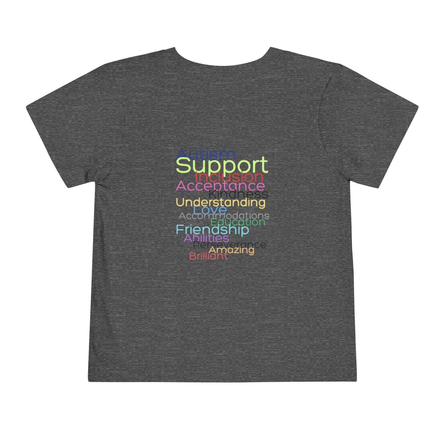 Toddler Short Sleeve Tee – Autism Support Shirt | Soft Cotton Kids T-Shirt