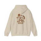 Unisex Supply Hoodie – Midweight Cotton Polyester Pullover Fleece Top - Just Chilling Inc.