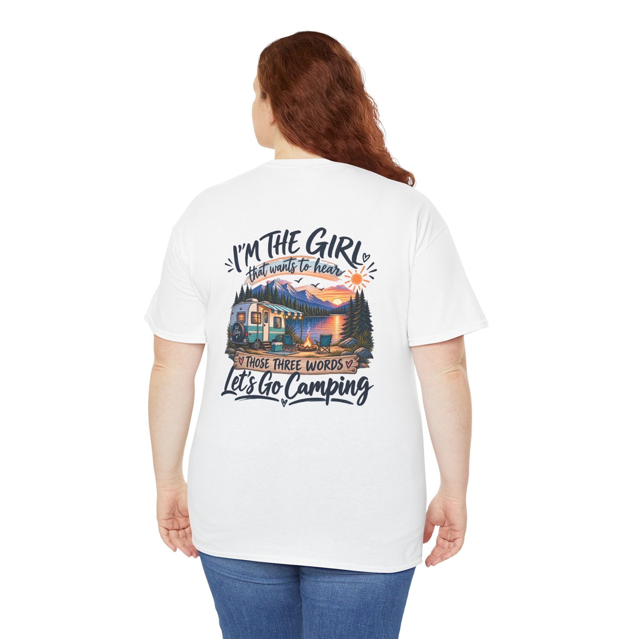 I’m the Girl Let’s Go Camping Garment-Dyed Tee