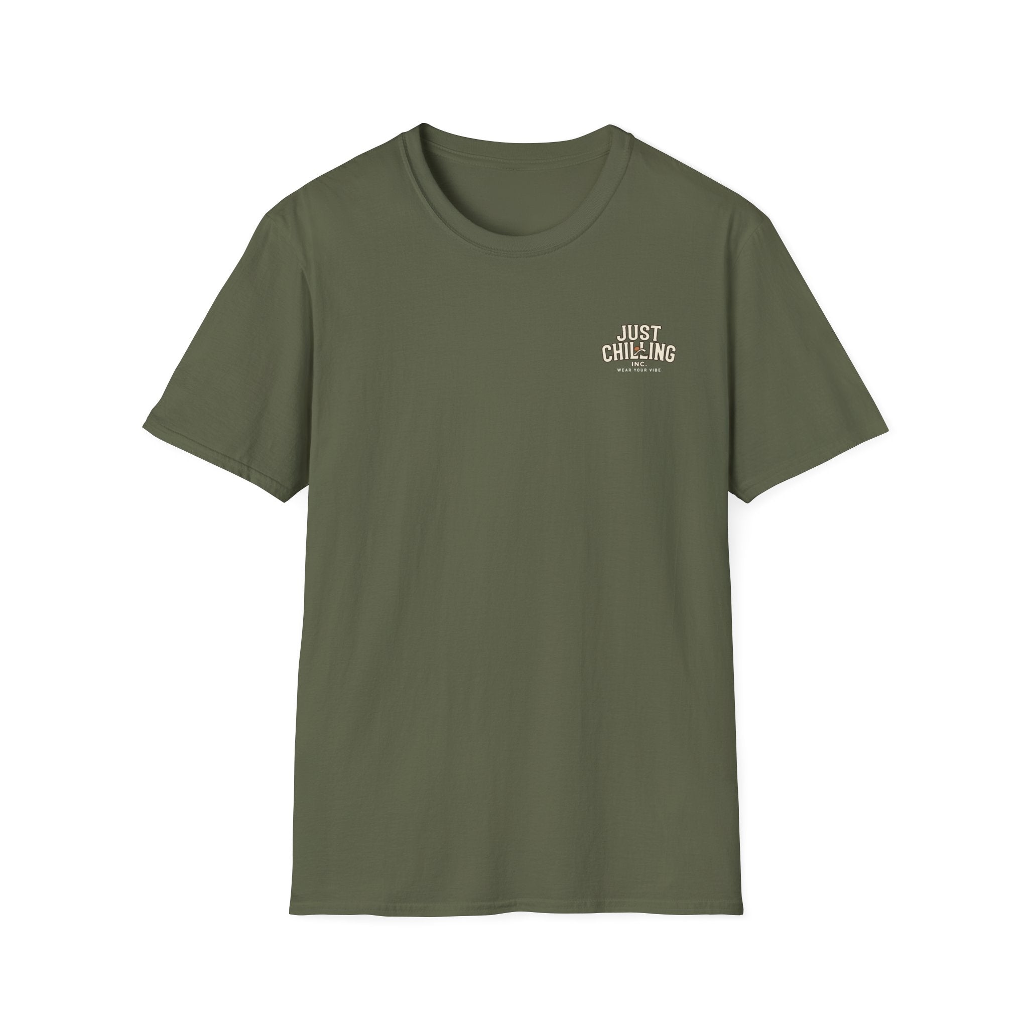 T-Shirt — 'Just Chillin' Minimal Savage Graphic Relaxed Tee
