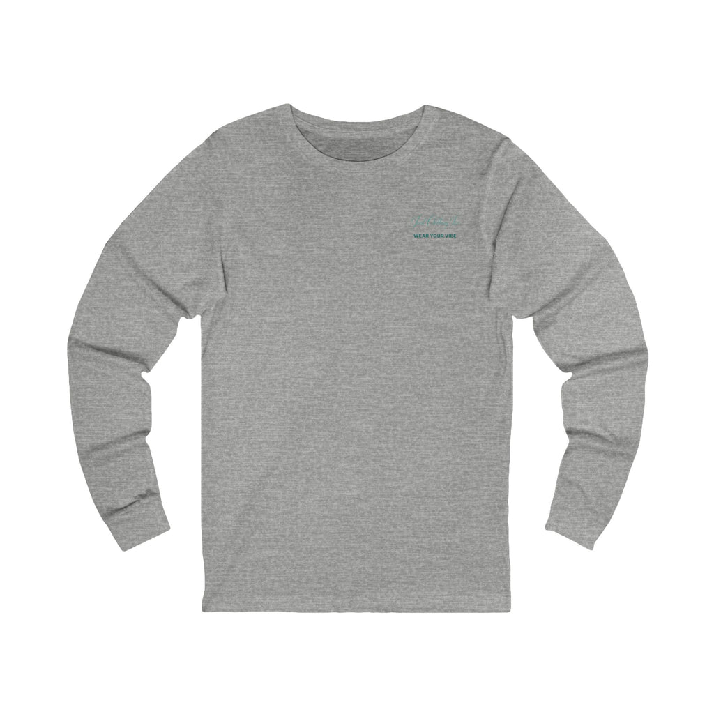 Long Sleeve Tee — "Just Chilling" Camper Van Camping Graphic