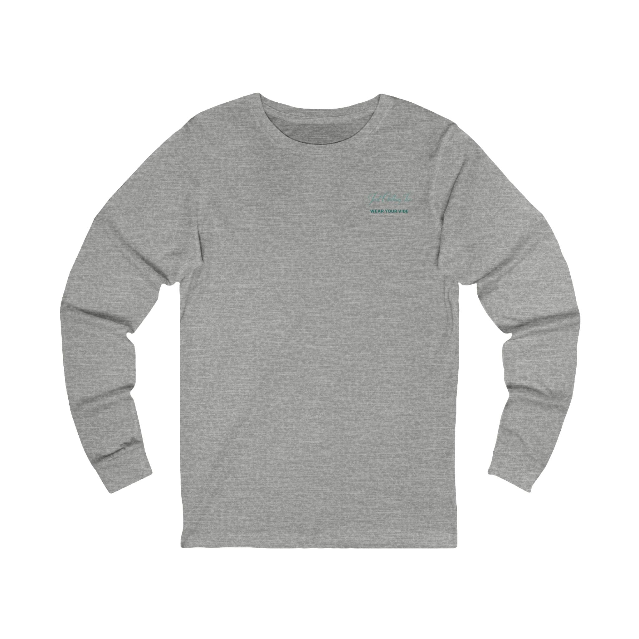 Long Sleeve Tee — "Just Chilling" Camper Van Camping Graphic