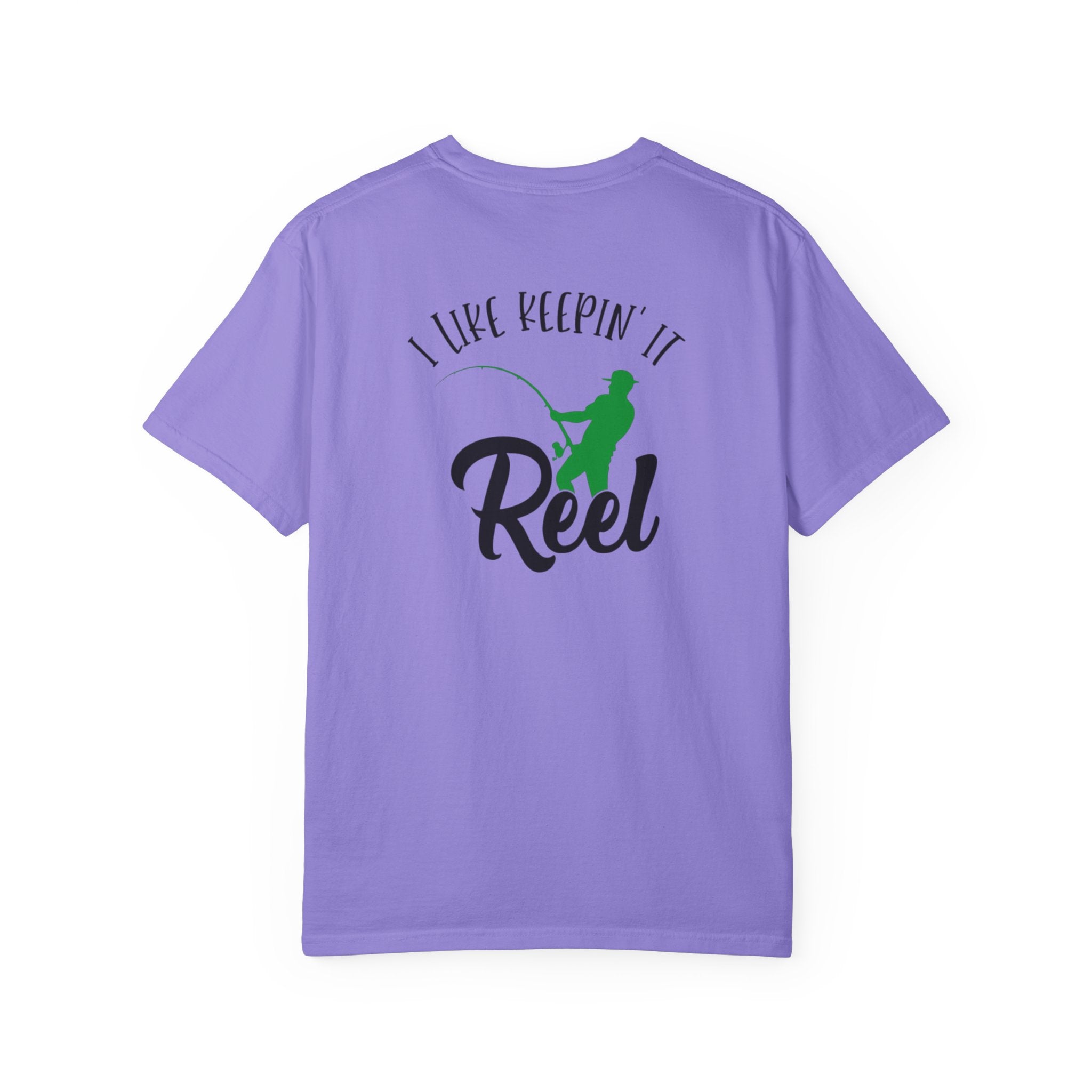 T-shirt -I like to keep it reel fishing t-shirt