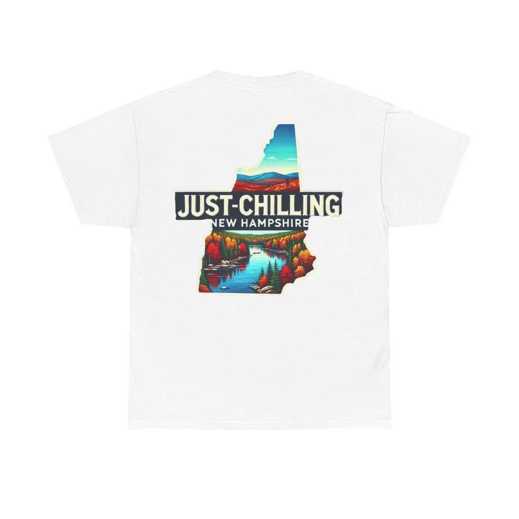 Just Chilling Unisex Heavy Cotton Tee, Relaxed Vintage Style Shirt, Great for Casual Outings, Perfect for Lazy Days, Gift for Friends, [...]