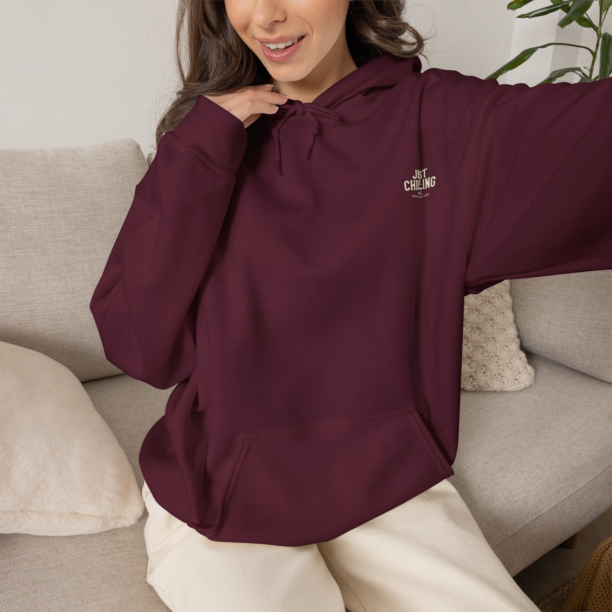 Oregon Sunset Hoodie — "Just Chillin'" Scenic Travel Pullover
