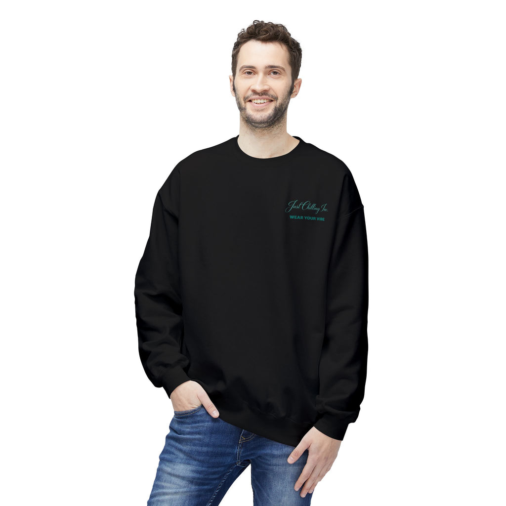 Sweatshirt — "Good Mind, Good Vibes, Good Life" Inspirational Crewneck