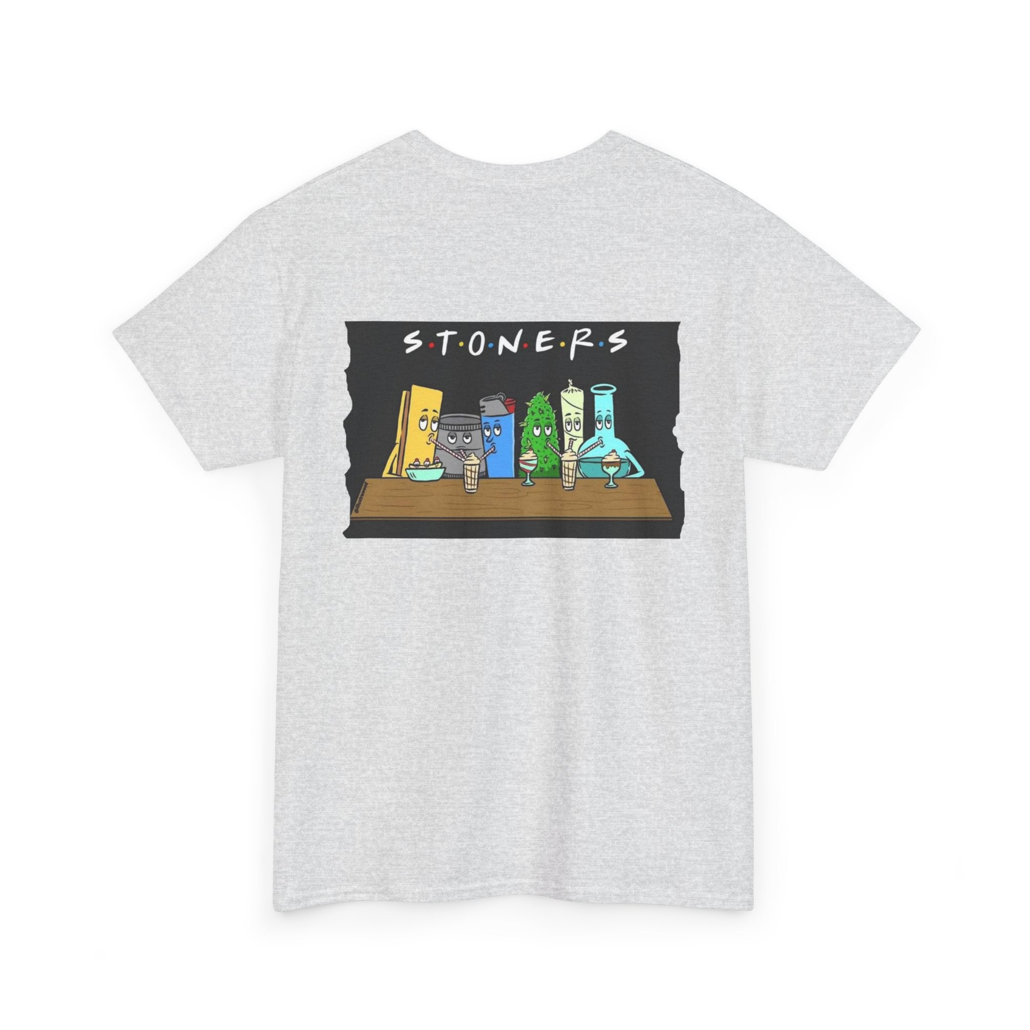 S.T.O.N.E.R.S. Weed Graphic T-Shirt | Funny 420 Cannabis Tee