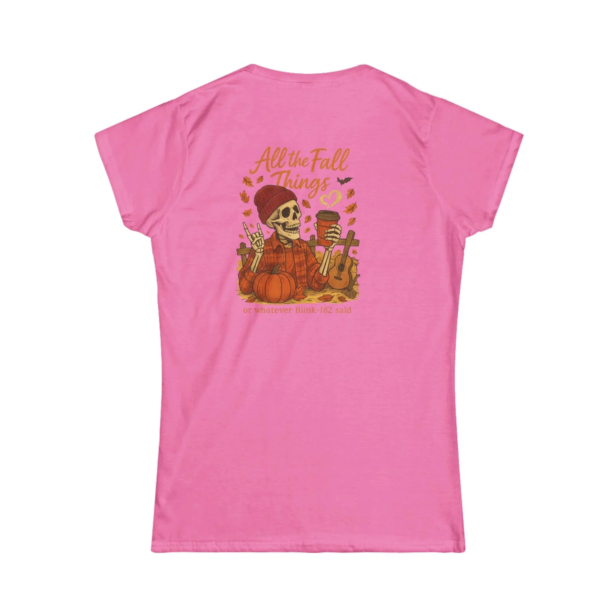 Women's Softstyle Tee - Cozy Cotton Fall T-Shirts | Casual Autumn Top - Just Chilling Inc.