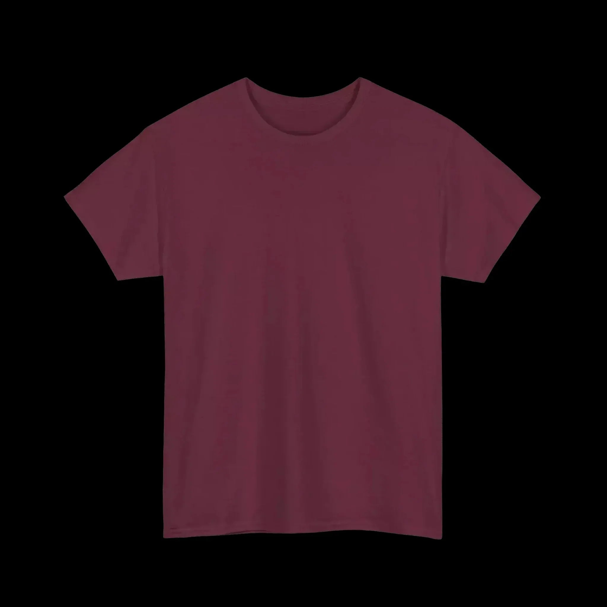 Heavy Cotton Tee – Classic Fit T-Shirt With Tear Away Label & Crew Neck - Just Chilling Inc.