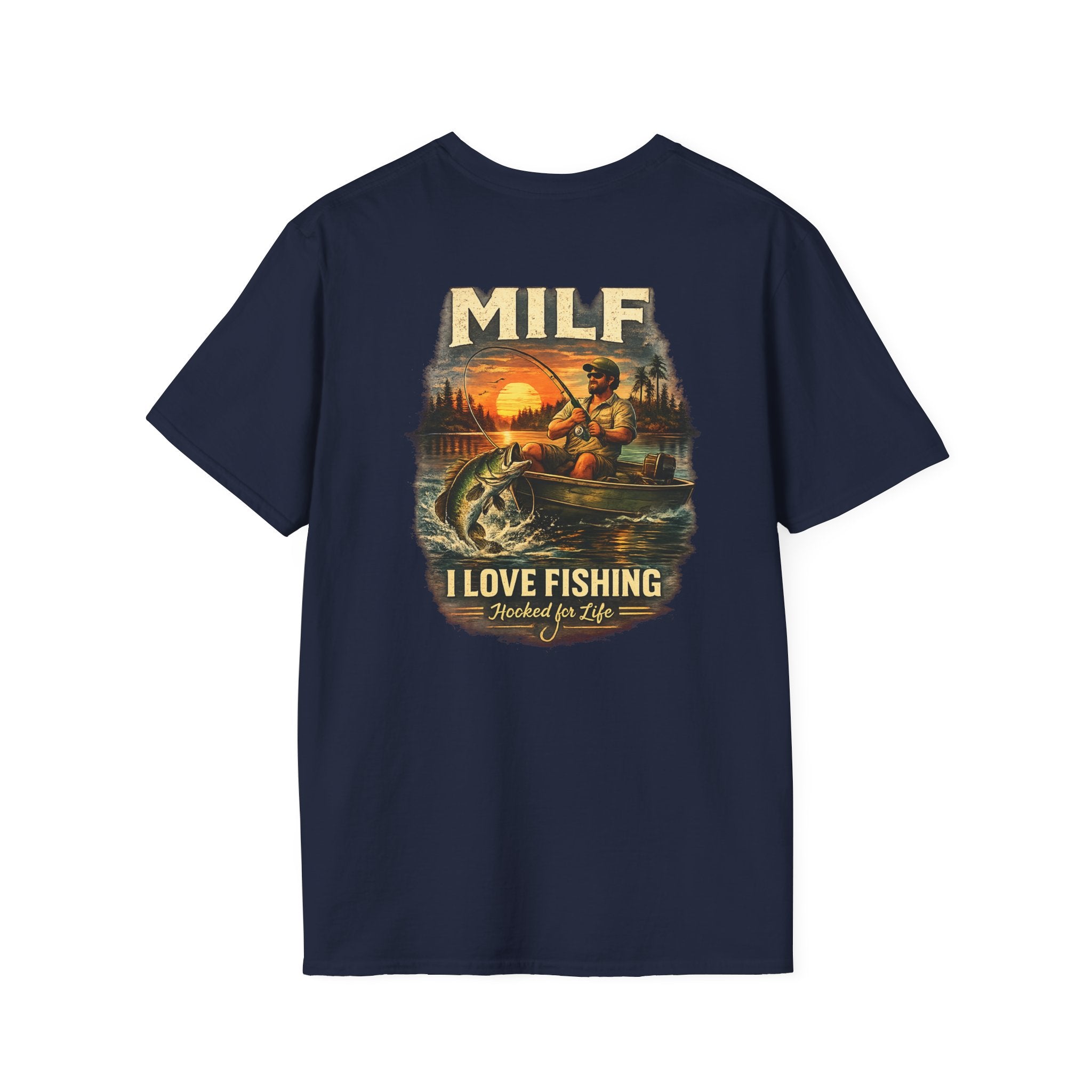 Unisex Jersey Short Sleeve Tee – Man I Love Fishing (MILF Edition)