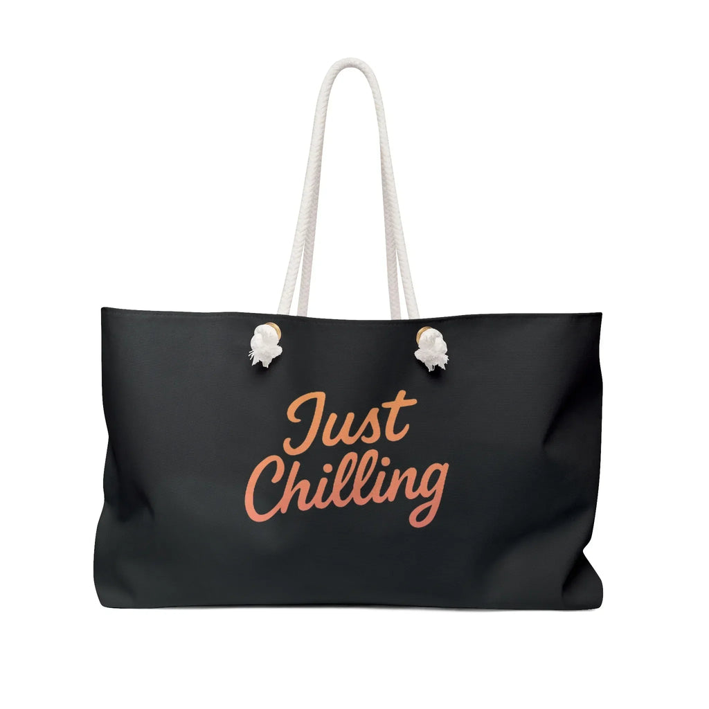 Just Chilling Oversized Weekender Tote – Large Beach & Travel Bag - Just Chilling Inc.