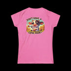 Women's Softstyle Tee - Comfortable Cotton Shirt With Stoner Vibes & Unique Graphic - Just Chilling Inc.