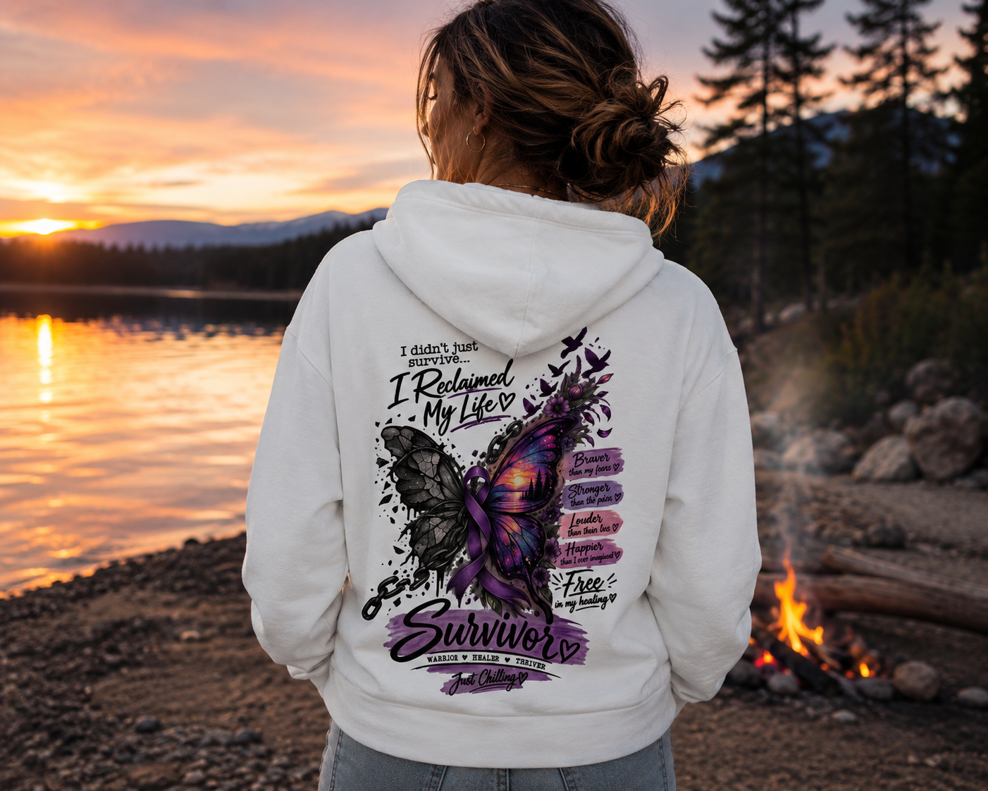 Domestic Violence Awareness Hoodie