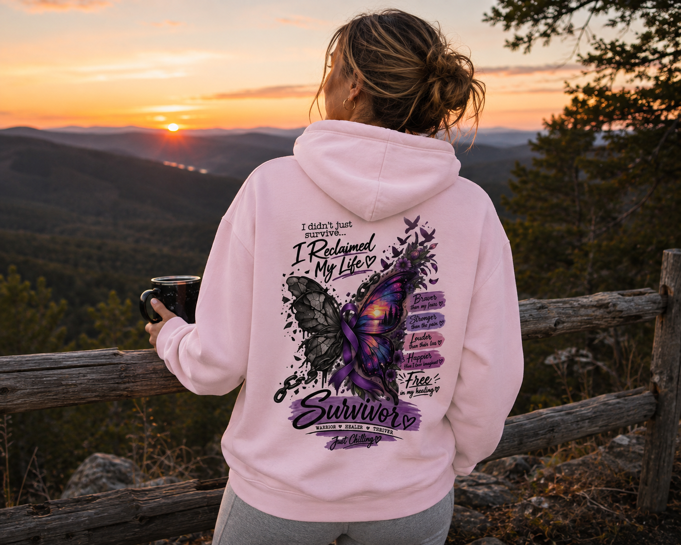 Domestic Violence Awareness Hoodie