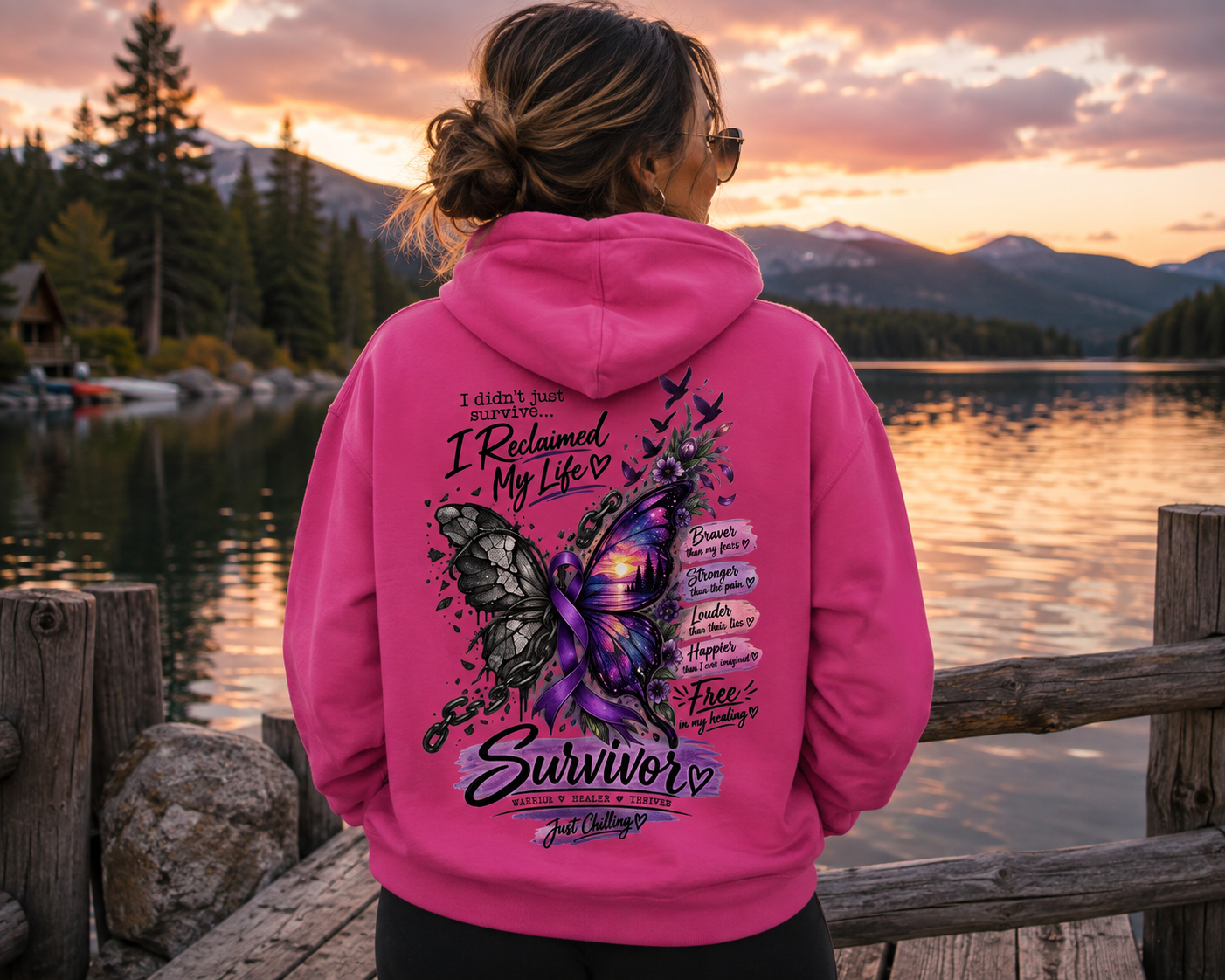 Domestic Violence Awareness Hoodie