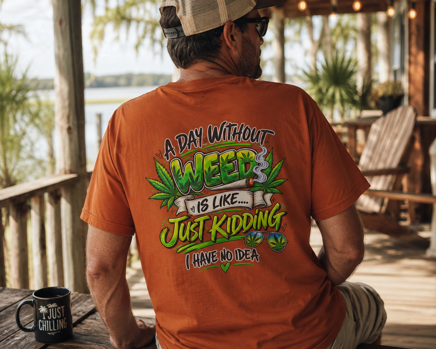 Unisex Jersey Short Sleeve Tee A day without weed tee