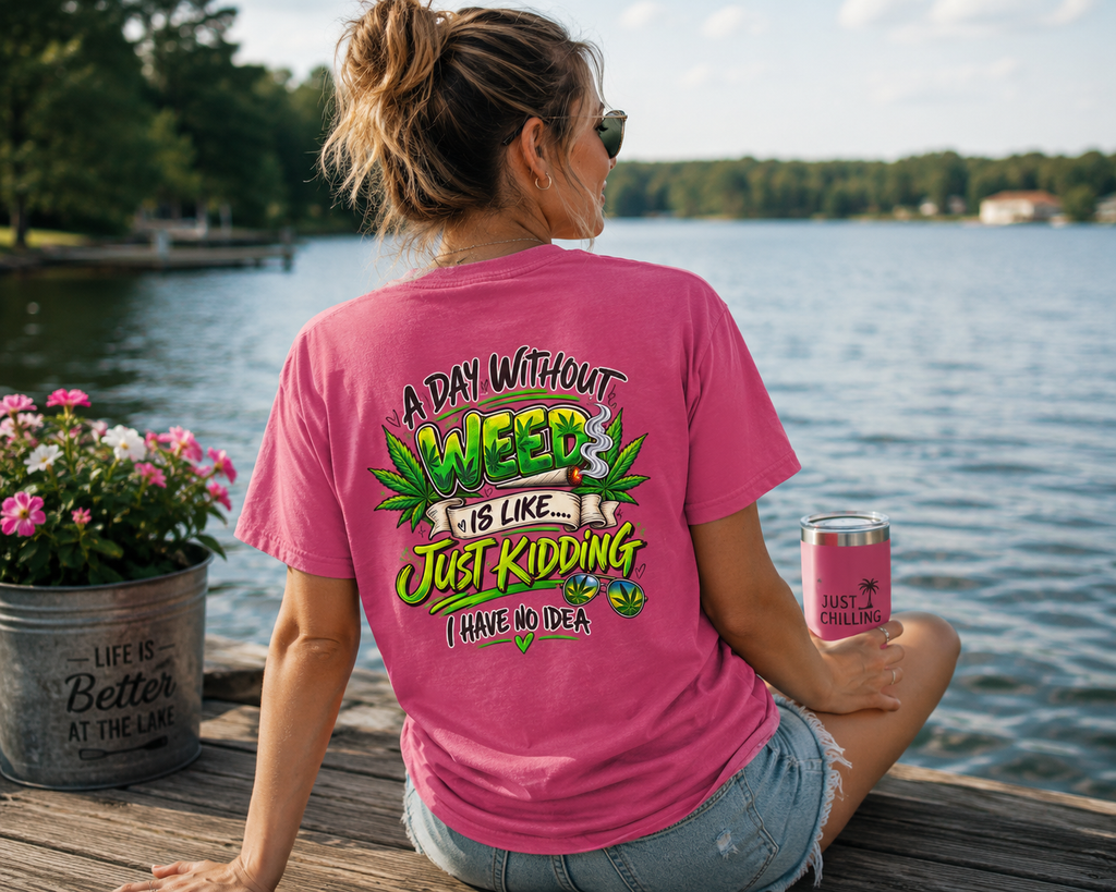 Unisex Jersey Short Sleeve Tee A day without weed tee