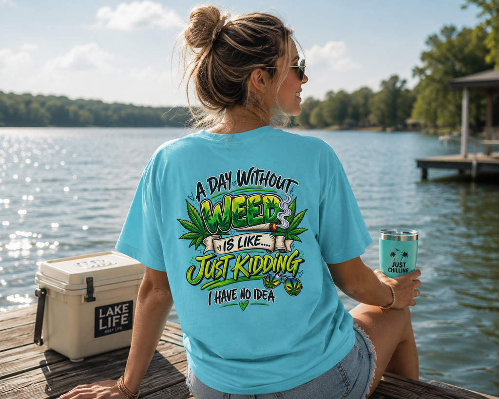 Unisex Jersey Short Sleeve Tee A day without weed tee